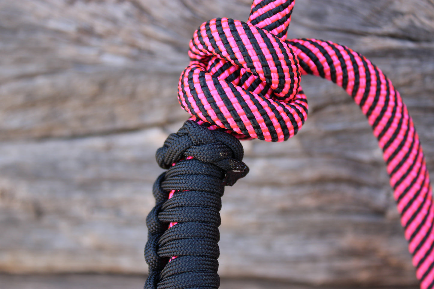 Hot Pink & Black Halter