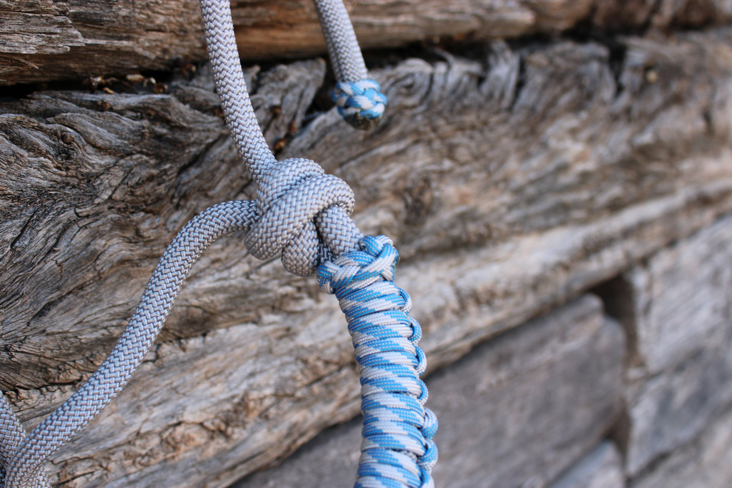Grey & Blue Halter