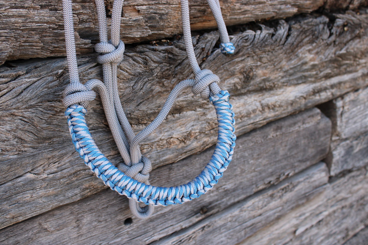 Grey & Blue Halter