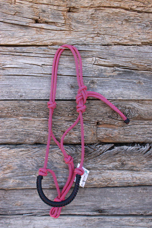 Hot Pink & Black Halter