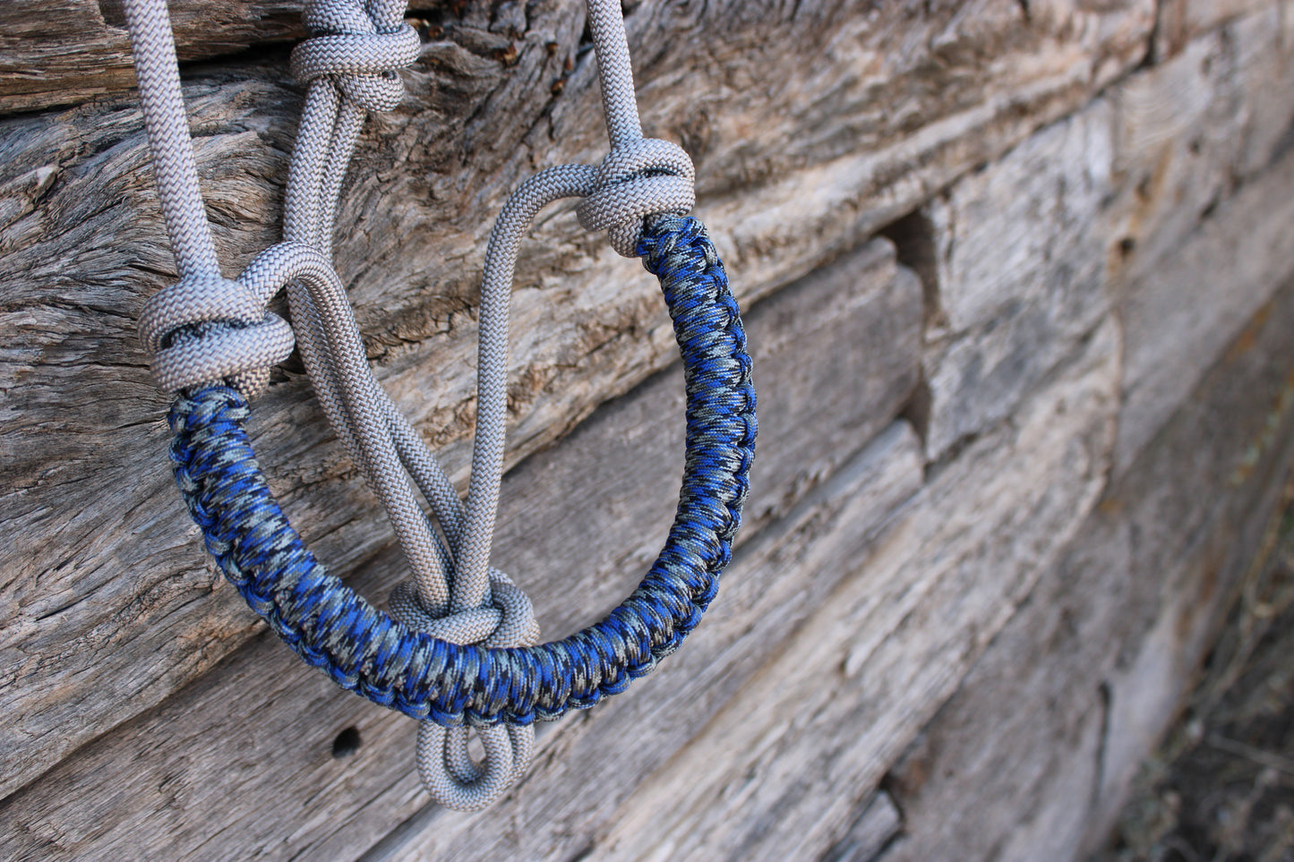 Blue, Black & Grey Halter