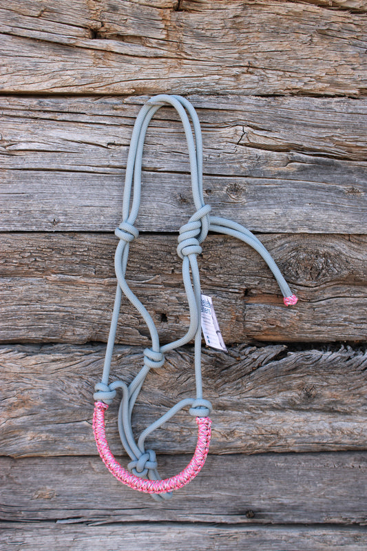 Pink, White & Grey Halter