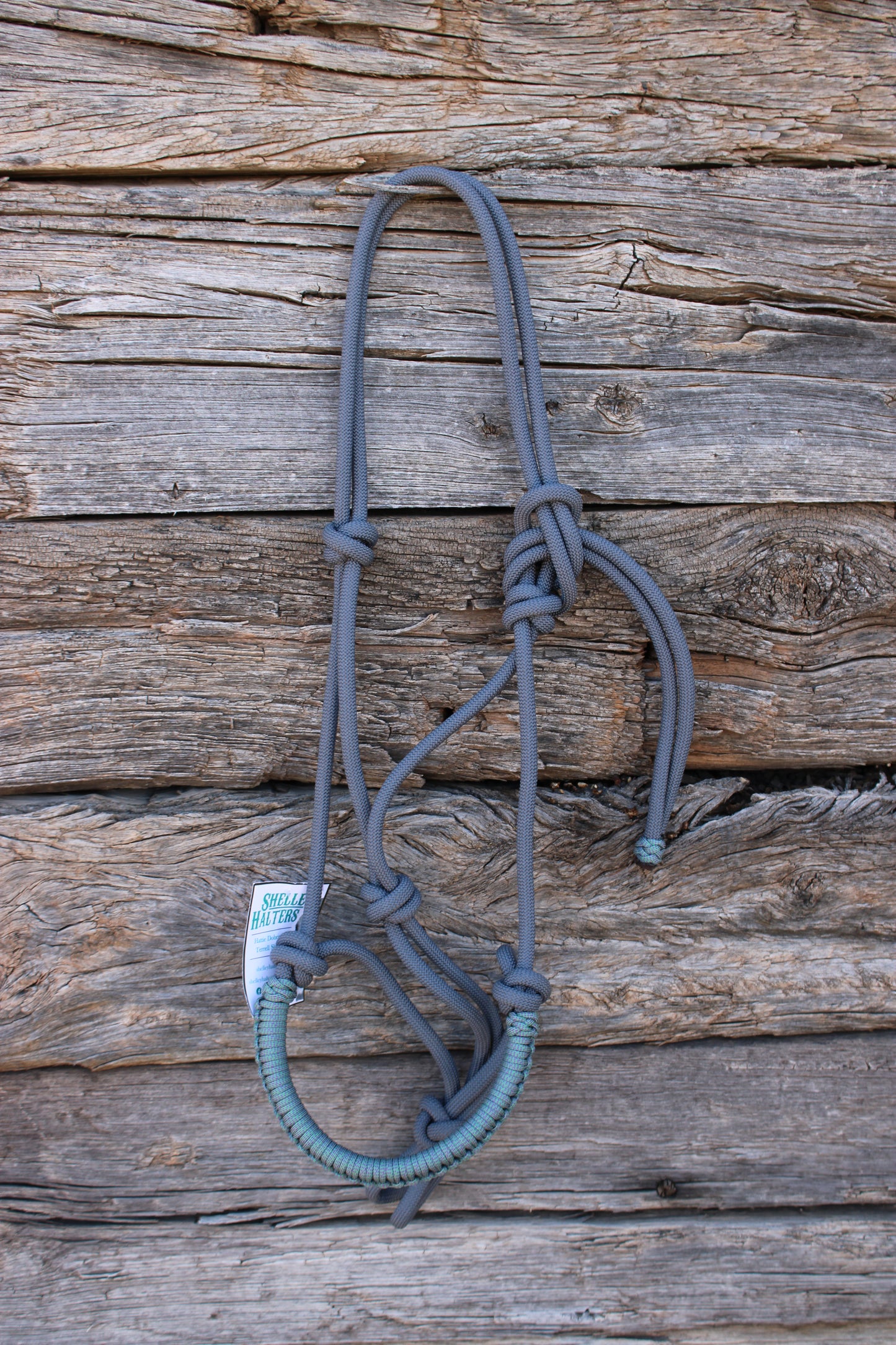 Purple, Green & Grey Halter