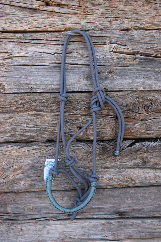 Purple, Green & Grey Halter