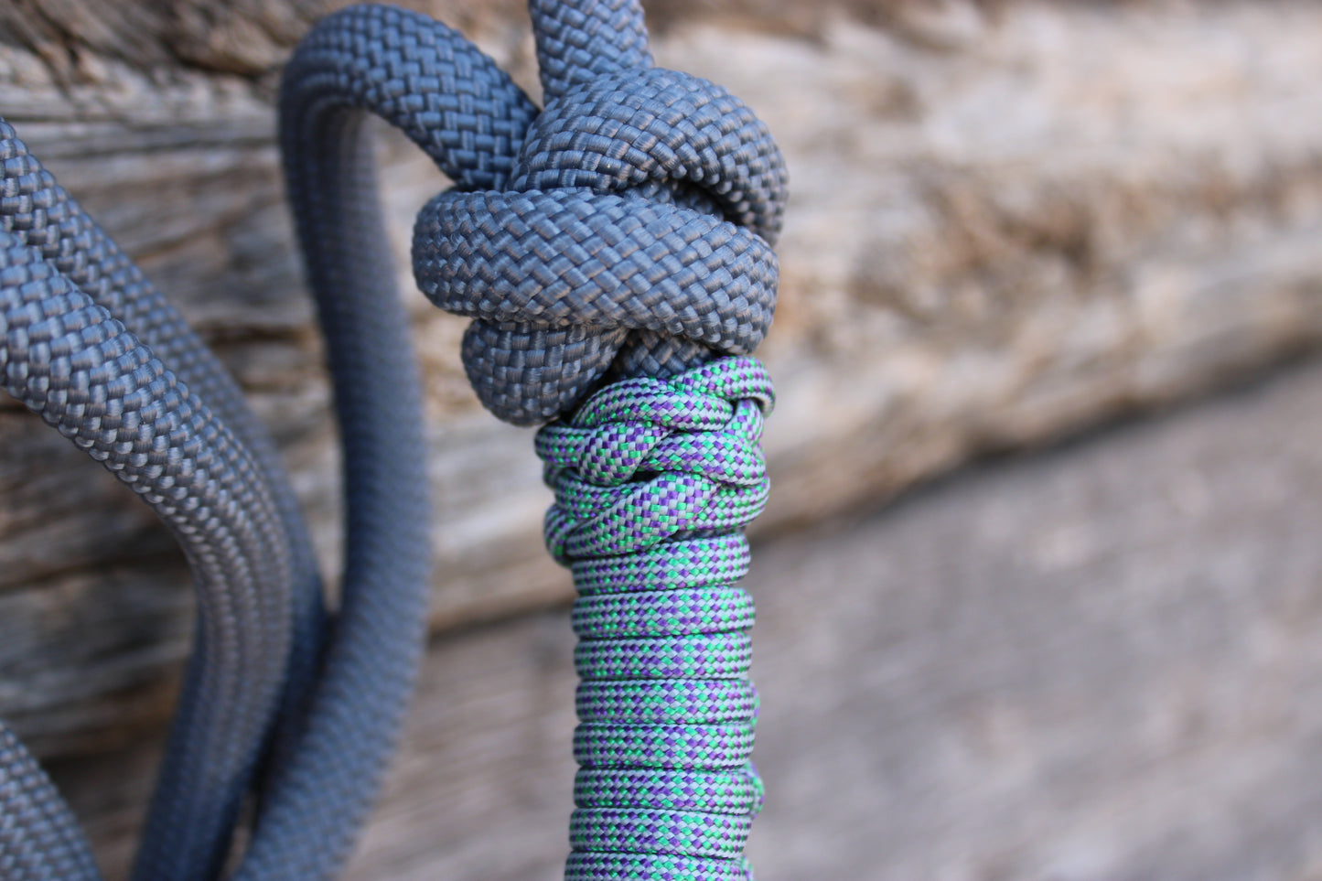 Purple, Green & Grey Halter