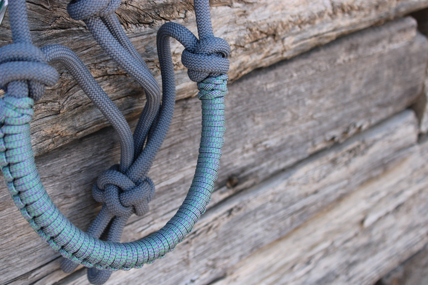 Purple, Green & Grey Halter