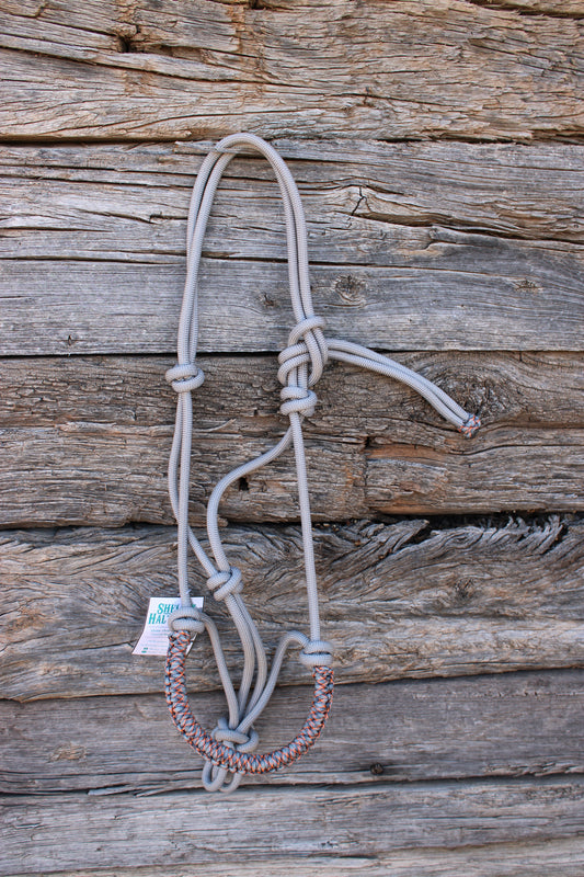 Orange, Black & Grey Halter