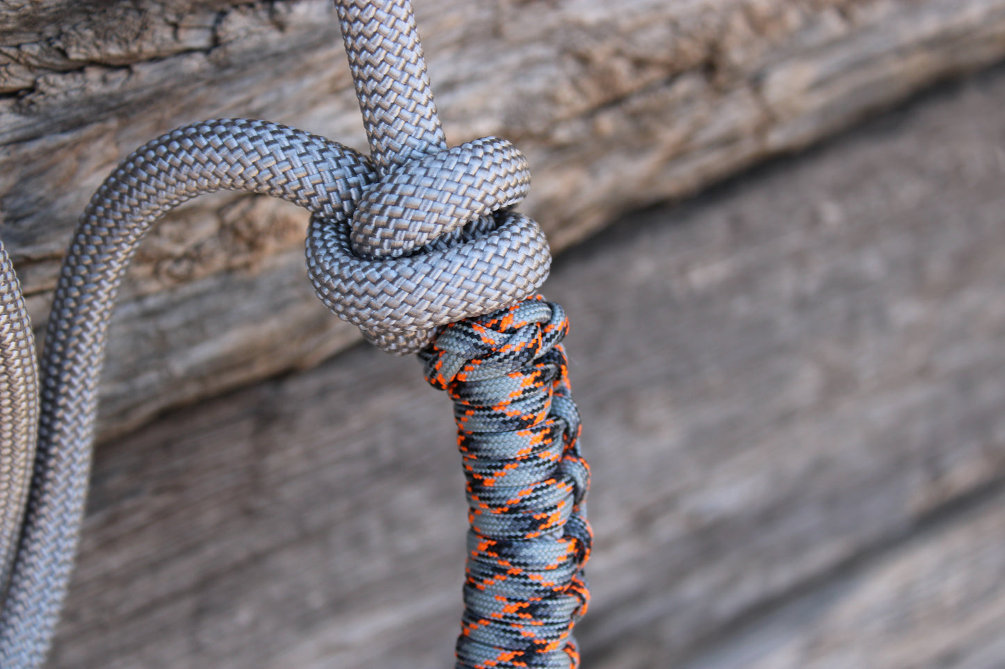 Orange, Black & Grey Halter