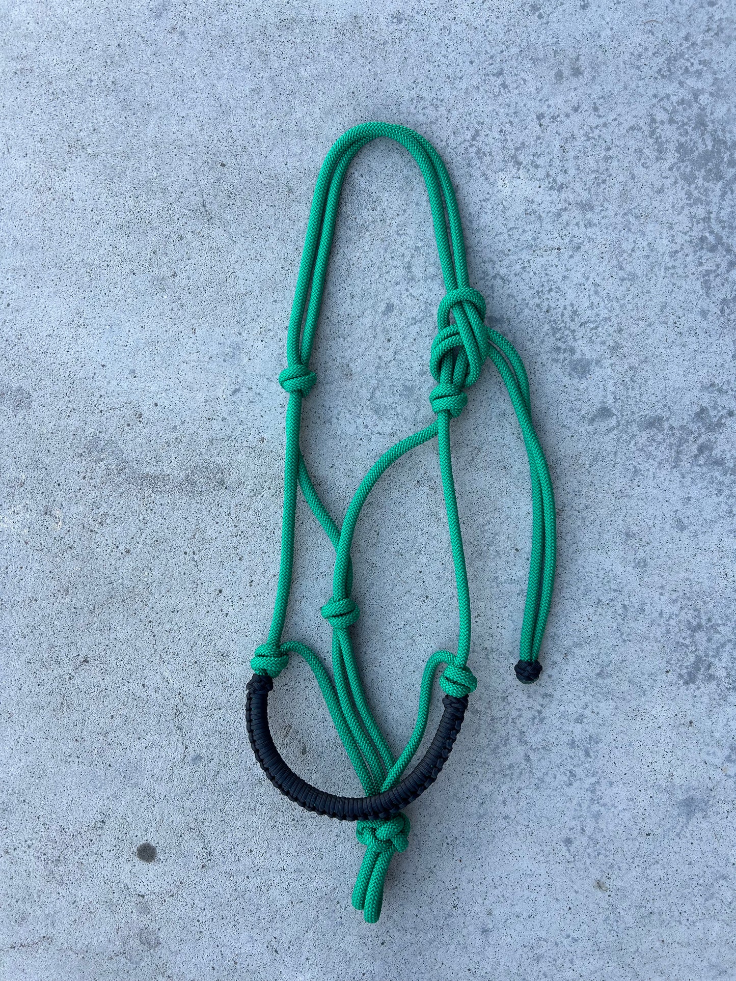 Green & Black Halter