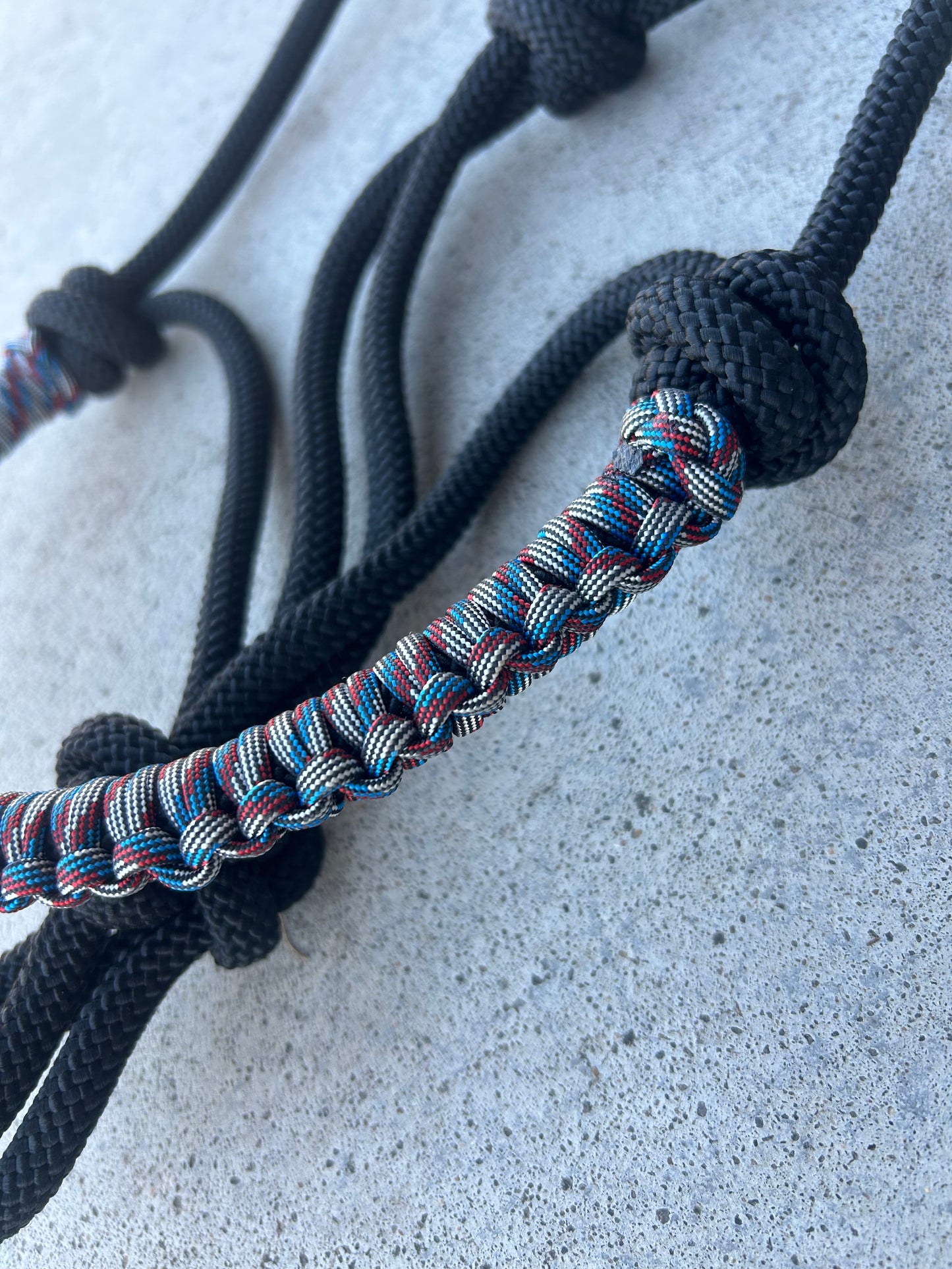 Red, White, Blue & Black Halter