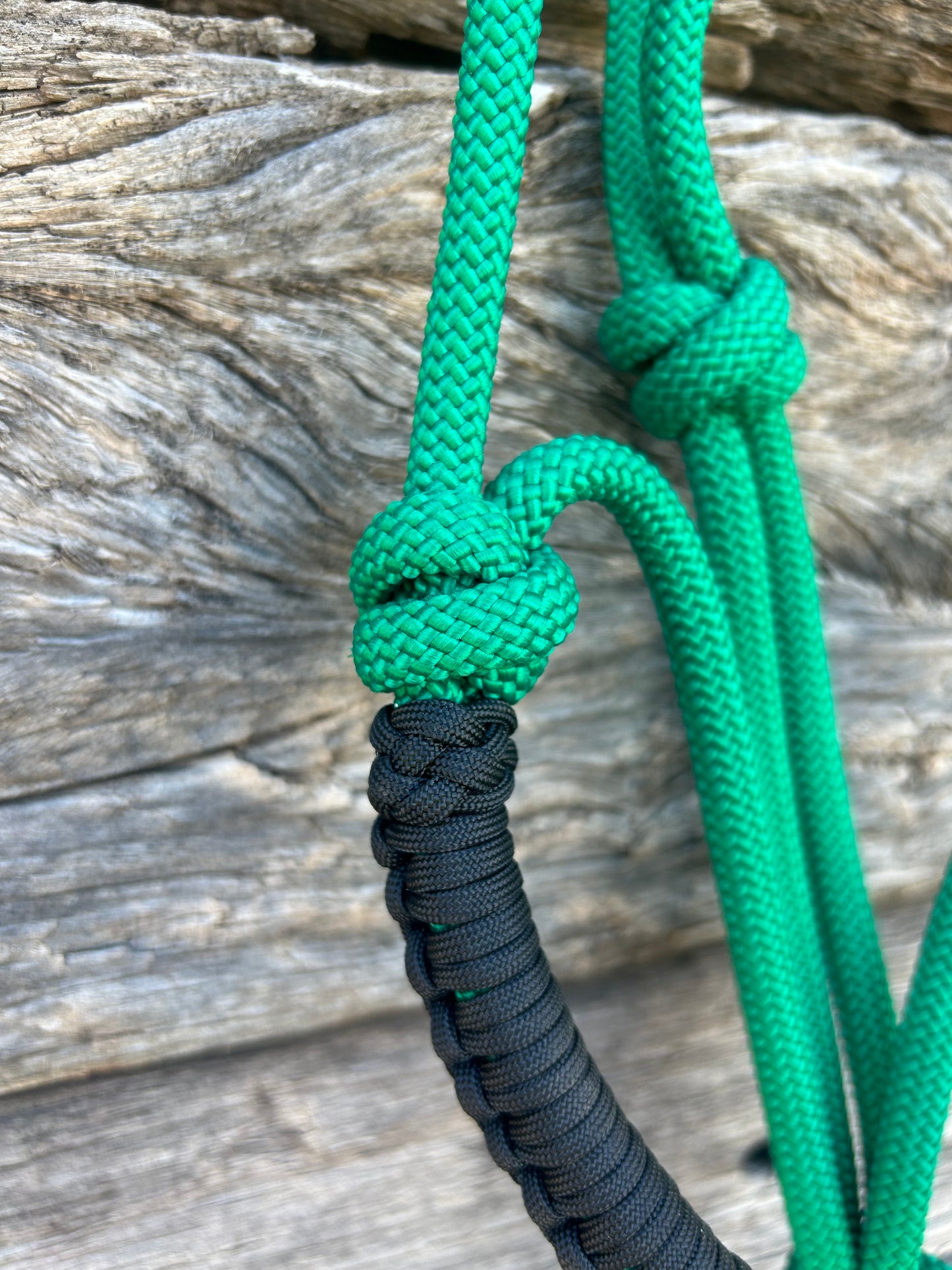 Green & Black Halter