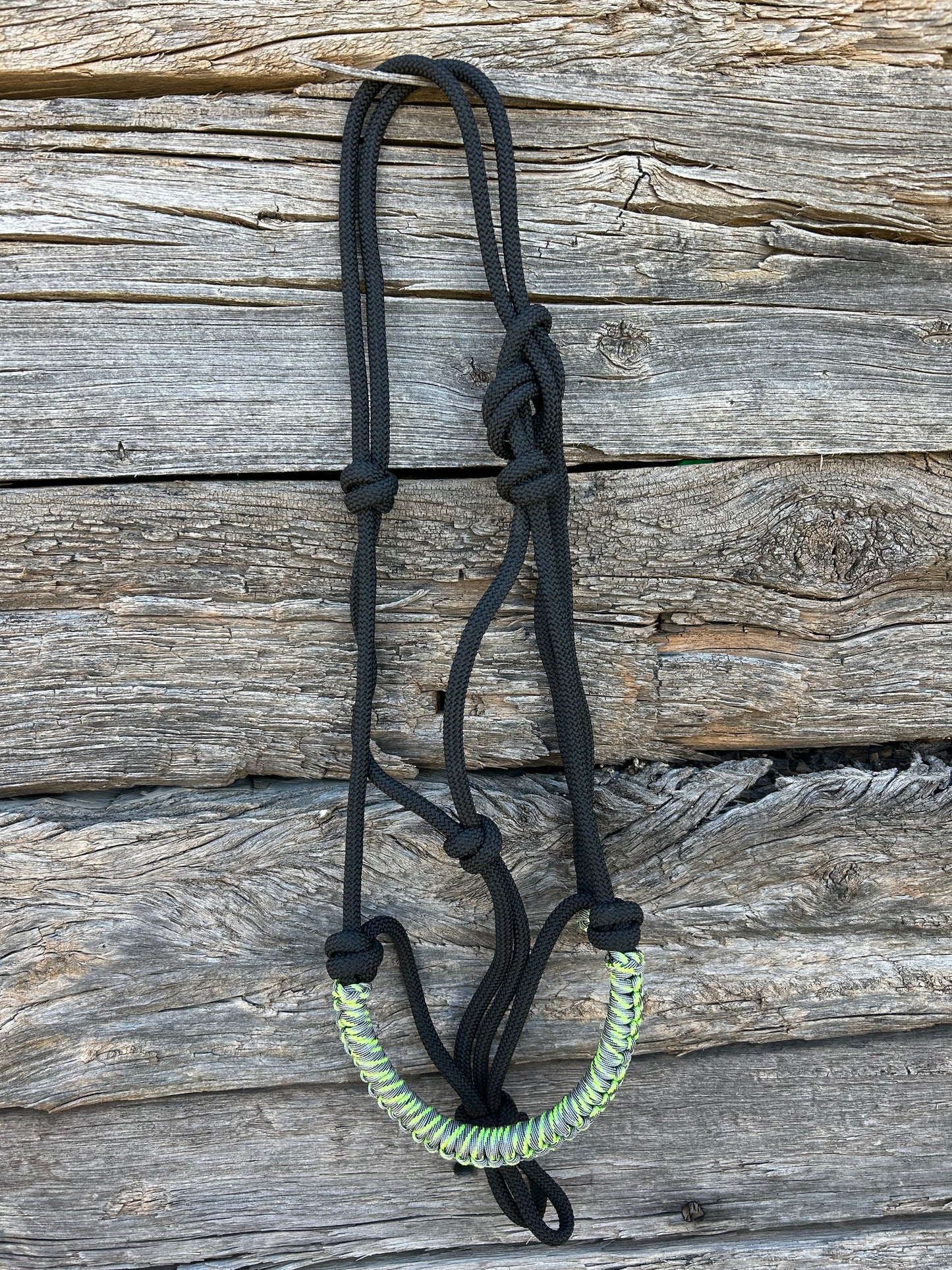 Neon Green & Black Halter