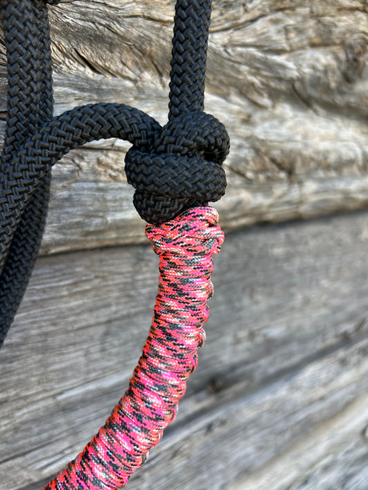 Pink, White & Black Halter