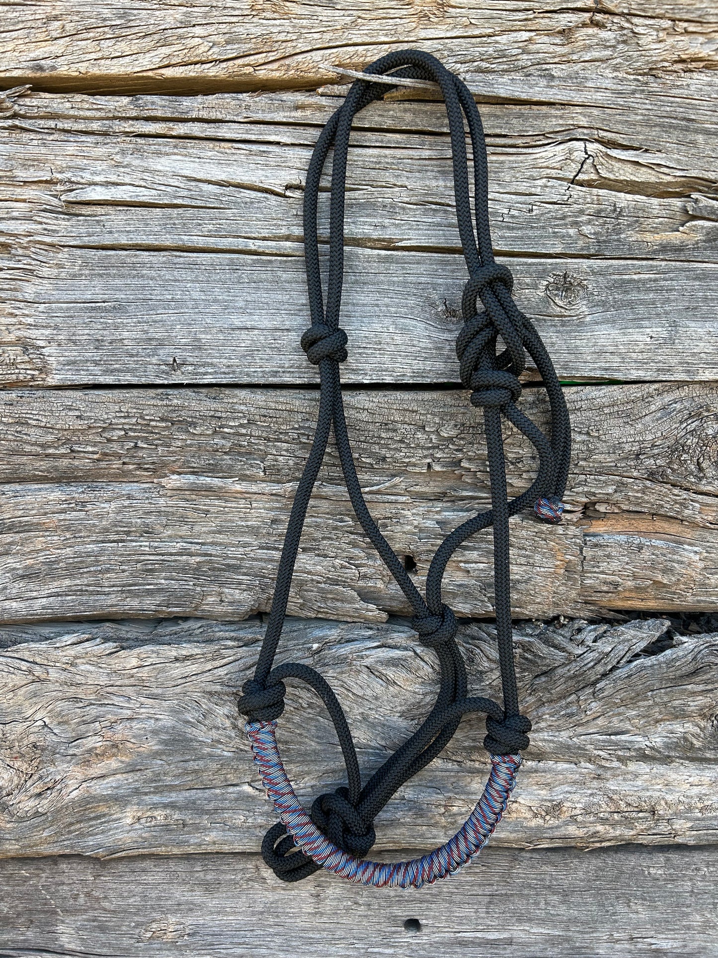 Red, White, Blue & Black Halter