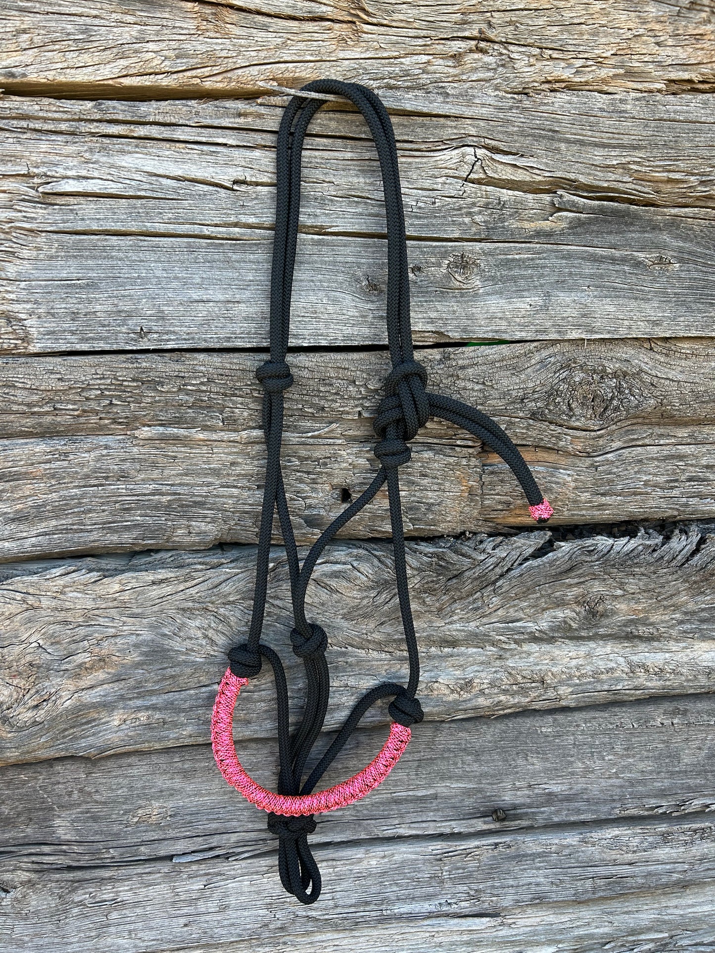 Pink & Black Halter