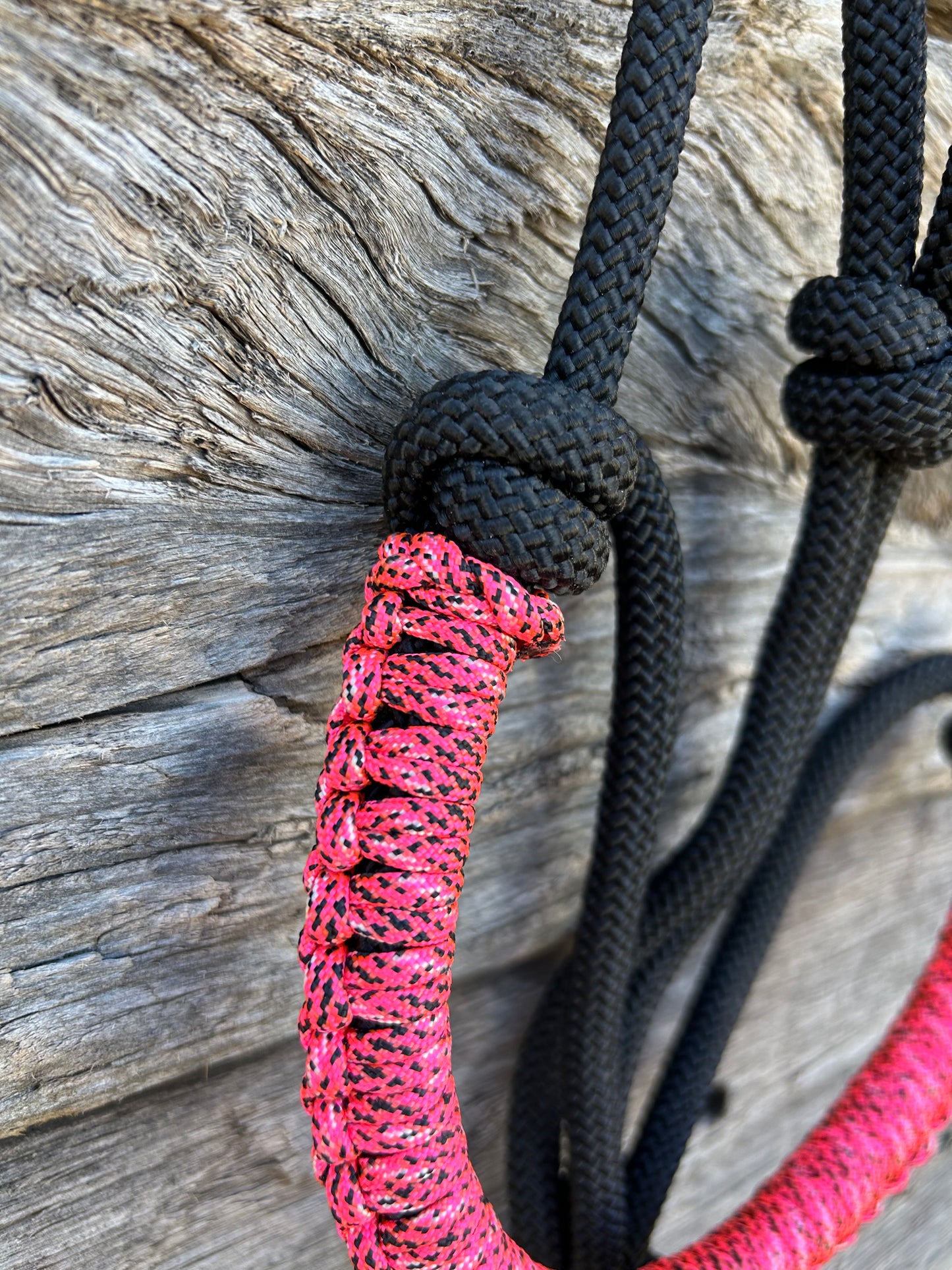 Pink & Black Halter